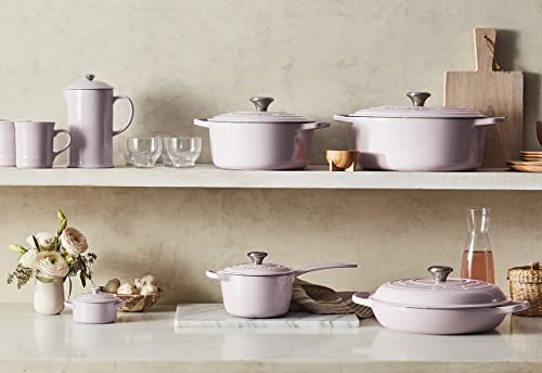 Enameled Cast Iron Round Dutch Oven (Shallot / 5.5 Qt)