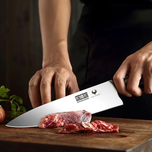 7PCS Kitchen Knife Set with Block (7 Pieces Knife Set)