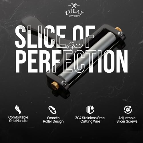 Stainless Steel Wire Cheese Slicer (Matte Black)