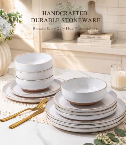 Dinnerware Sets for 8 (White / Service For 8(24Pcs))
