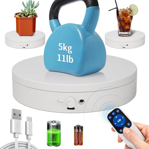 Motorized Rotating Display Stand Rotating Lazy Susan Electric Turntable for Display
