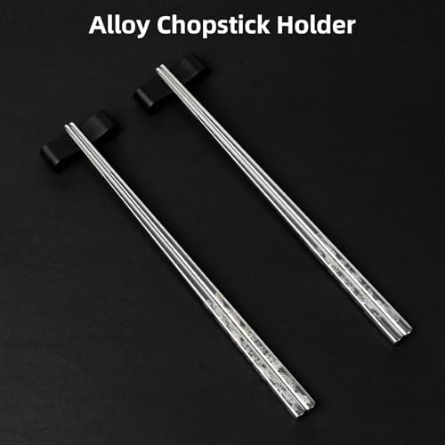 Dragon & Phoenix Reusable Stainless Steel Chopsticks (Stainless Steel)