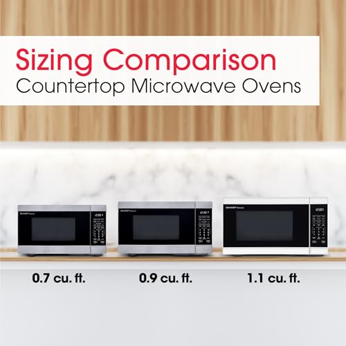 SMC1161KW 1.1 cu. ft. 1000W White Countertop Microwave Oven (White)