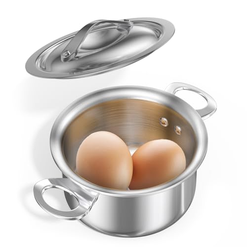 Mini Sauce Pan with Lid (0.42 QT / Silver)