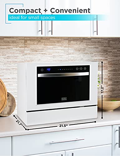 Countertop Dishwasher (White/Black)