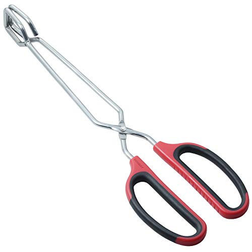 Stainless Steel Scissor Tongs with Comfort