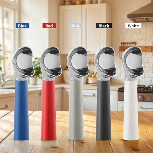 Heated Ice Cream Scoop Rechargeable (Gray / 2 oz)