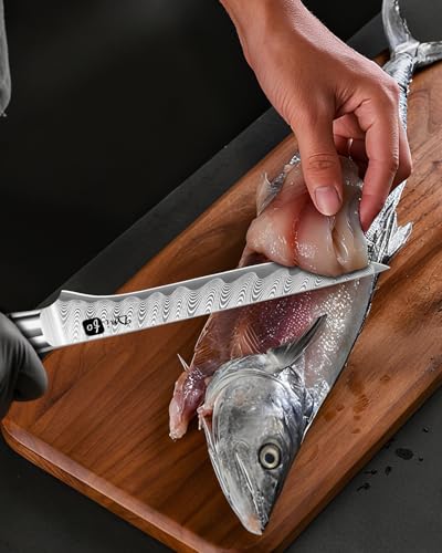 6" Damascus Boning Knife (6")