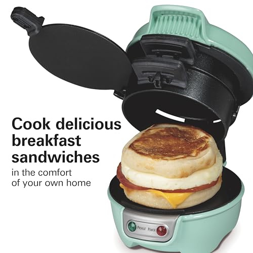 Breakfast Sandwich Maker with Egg Cooker Ring (Mint / Single)