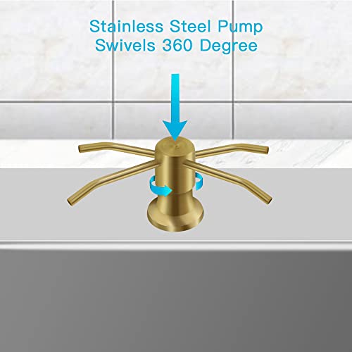 Dish Soap Dispenser for Kitchen Sink