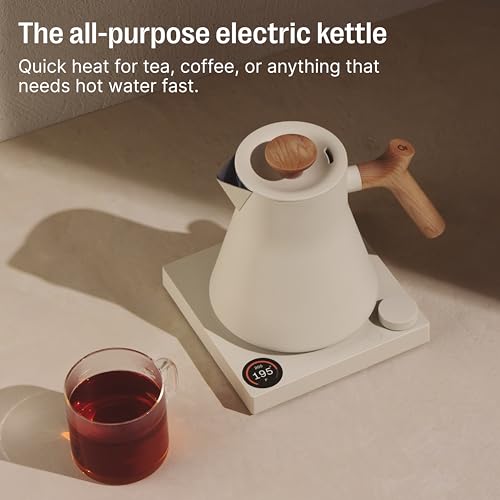 Corvo EKG Pro Small Electric Tea Kettle for Coffee (Woodland with Walnut Handle / Corvo EKG Pro)
