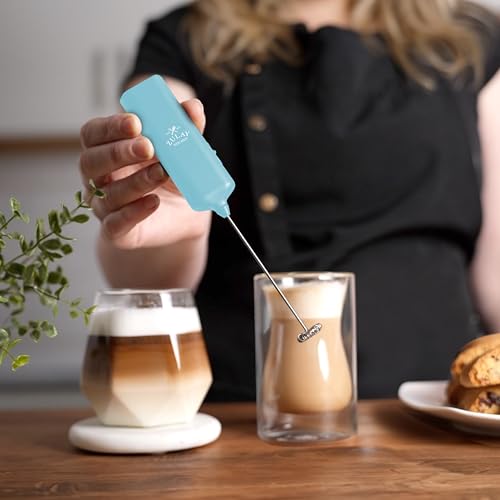 Mini & Mighty Milk Frother Wand (Arctic Mint / Mini Frother)