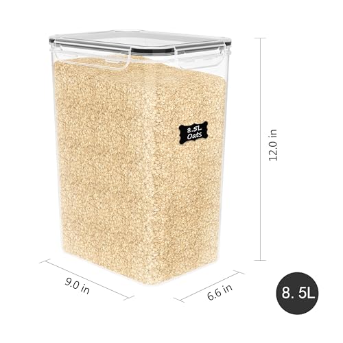 2 PC Flour Sugar Storage Containers (8.5 L - 2 Pack)