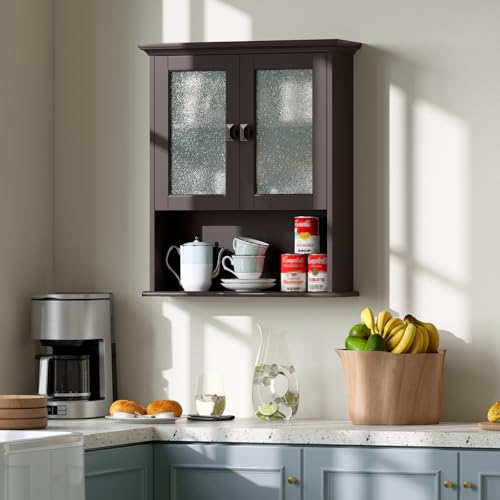 Bathroom Cabinet Wall Mount (Espresso)