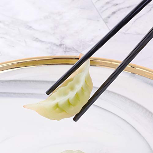 5 pair Colorful Stainless Steel Chopsticks (5 color-A)