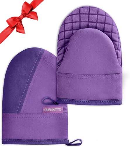 Mini Oven Mitts (Purple)