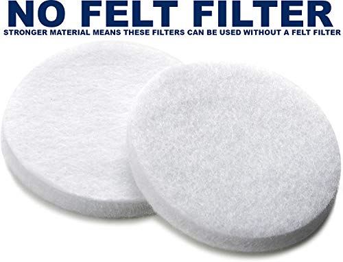 50 Pack) Cold Brew Coffee Filters, 12" x 13", Compatible with Leading Home Cold Brew Makers and Systems