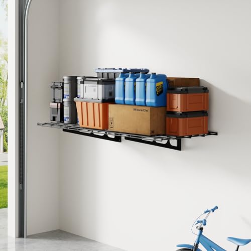 1 Pack 2x4ft Garage Shelving Wall (1 pack-2x4 ft / Black)