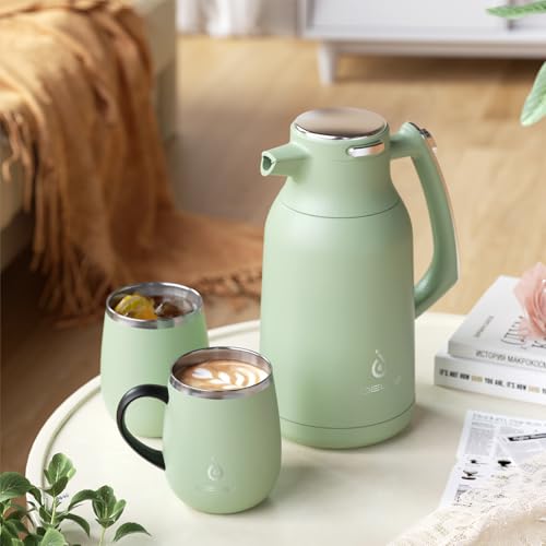 Thermal Coffee Carafe 68oz (Avocado / 68 Ounces)