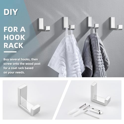 Towel Hook Polished Chrome (1 Pack / Polished Chrome)