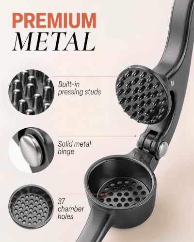 Premium Garlic Press Set