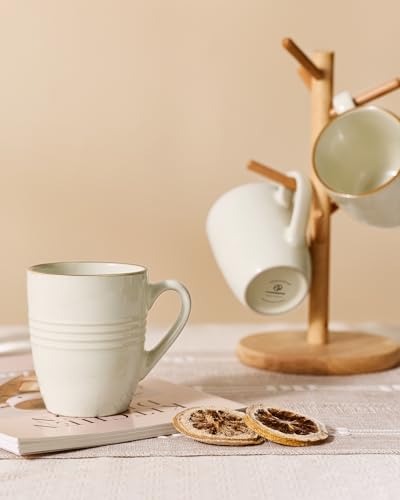 Jupiter Coffee Mugs Set of 8 (8pcs / Jupiter-Vanilla White)