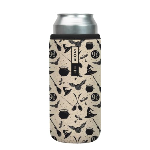 CanSok Sleeve for Beer & Soda Insulated Neoprene Cover (Wizard's Walk / 25oz Can Sleeve)