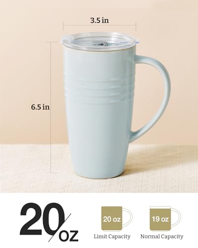 Jupiter Large Coffee Mug (Jupiter-Light Blue and Light Green / 4pcs)