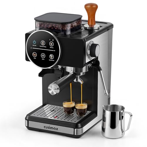 Espresso Machine with Grinder (Dark-Pro)