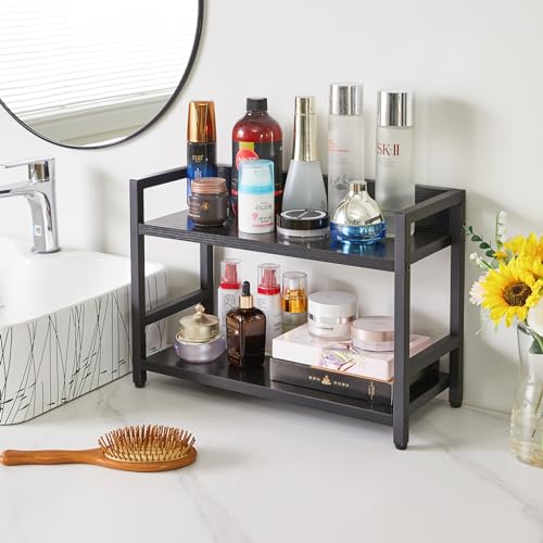 2 Tier Spice Rack (2-tier / Black)
