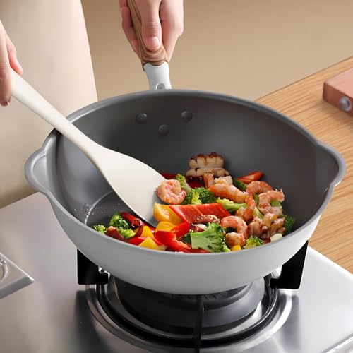 Silicone Cooking Utensils Set (Cream White)