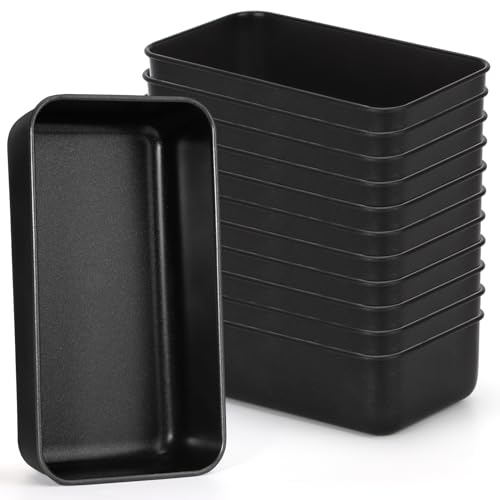 Loaf Pan 9 x 5 Inch Stainless Steel Bread Pan (Black)