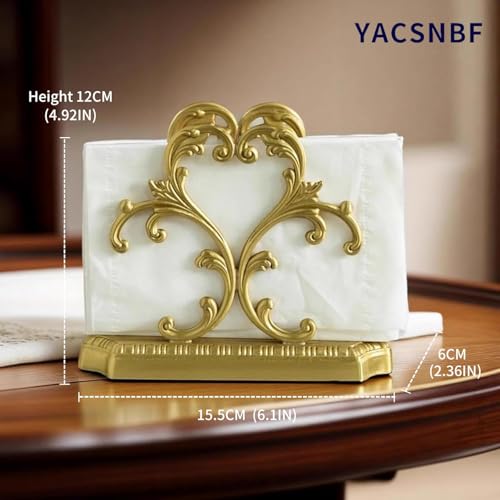 Luxurious Gold Napkin Holder for Table