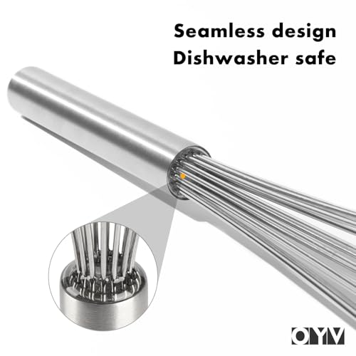 18 10 Stainless Steel Large Whisk (17 inch silver)