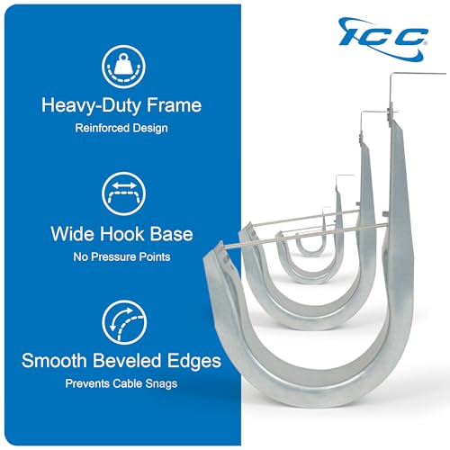 Ceiling Mount J Hook 3 (25 Count)