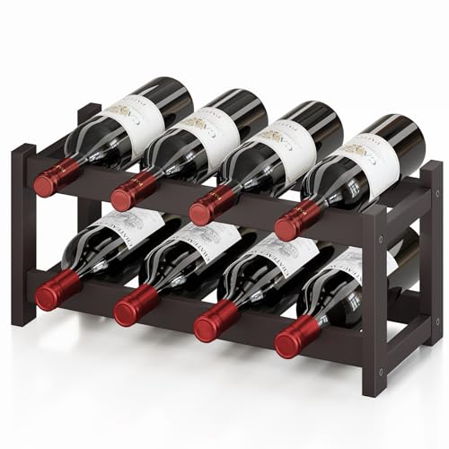 Bamboo Wine Rack (2-tier-Espresso)