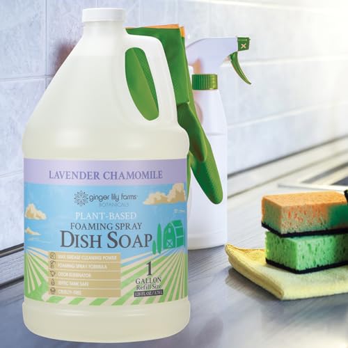 Botanicals Spray Dish Soap (128 Fl Oz (Pack of 4))