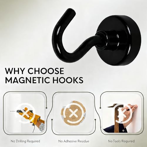 Magnetic Hooks (12 Count)