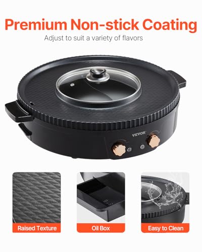 Hot Pot with Grill (1800W 2-in-1)
