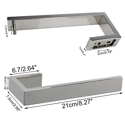 Hand Towel Holder (Chrome / 9 In-Rectangular)