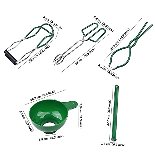 5PCS Canning Supplies Canning Kit (Green)
