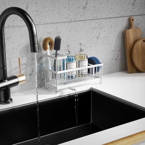 Extra Large Kitchen Sink Caddy (White)