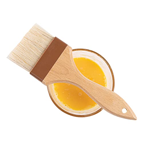 Pastry Tek 1 Boar Bristles Pastry Brush (9 1/2")