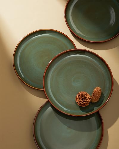 Ceramic Dinnerware Sets for 6 (Sage Green / Set (18pcs))