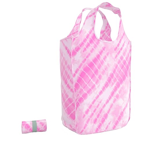 Reusable Grocery Bag (Pink Cosmo)
