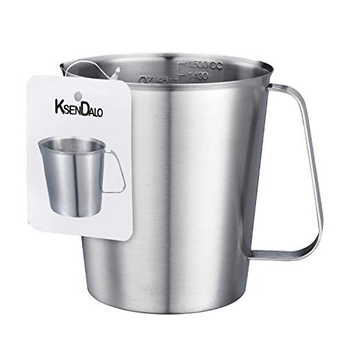 48Oz 6Cup Stainless Steel Pitcher (1500ML)