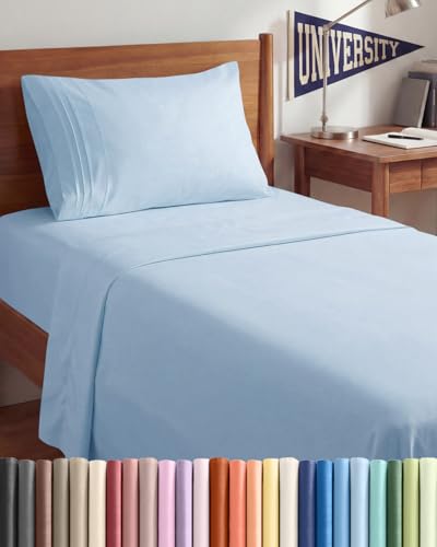 Twin XL 3 Piece Sheet Set (24 - Sky Blue / Twin XL)