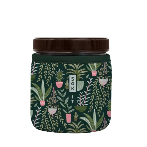 IceCreamSok Insulated Neoprene Cover (Green Living / Fits Talenti 16oz Pints)