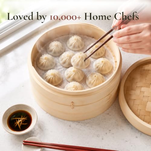Bamboo Steamer Basket 10