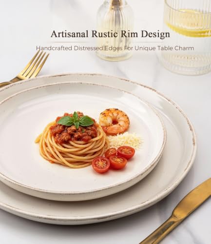 Dinnerware Sets for 8 (Light Beige / Service For 8(24Pcs))